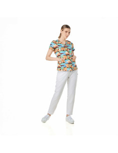 Filipina Sanitaria Army Dama – Tela Stretch Premium Monclare