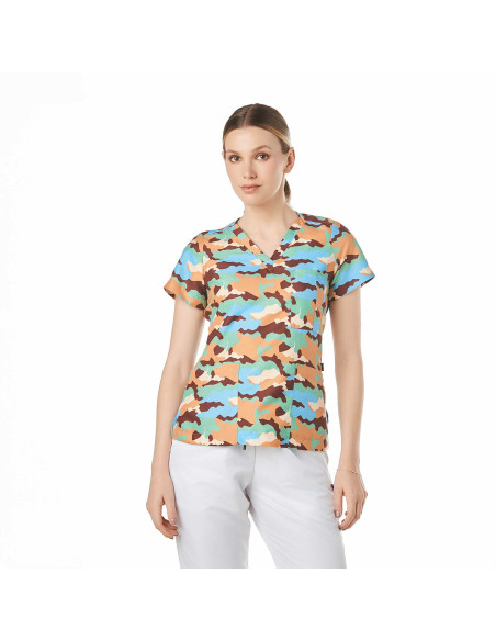 Casaca Sanitária Army Feminina – Tecido Stretch Premium Monclare