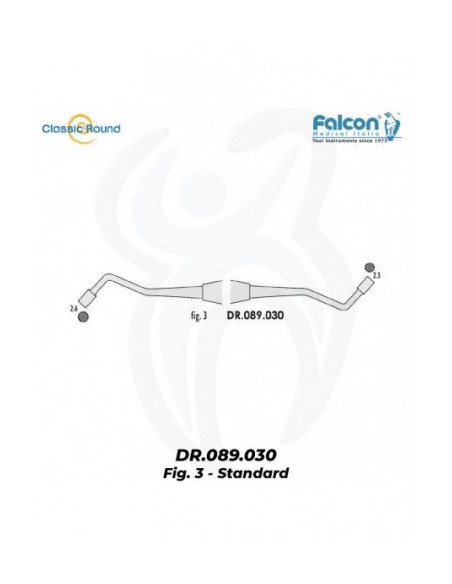 Calcador Standard Serrilhado 3