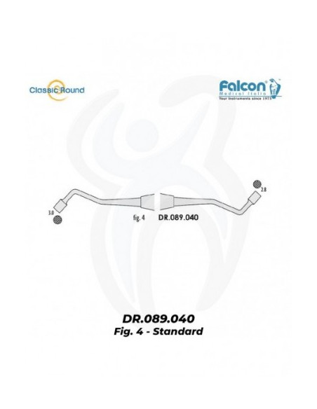 Calcador Standard Serrilhado 4