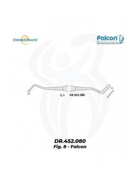 Espátula Compósitos Falcon 8