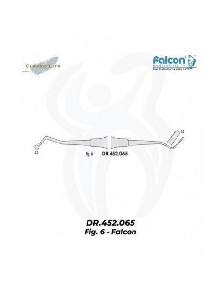 Espátula Compósitos Falcon 6