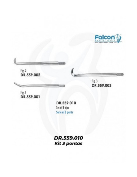 Kit 3 pontas para DR.559.000