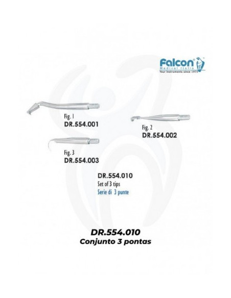 Kit 3 pontas para DR.554.000