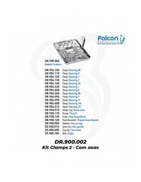 Kit Clamps 2 - Com Asas
