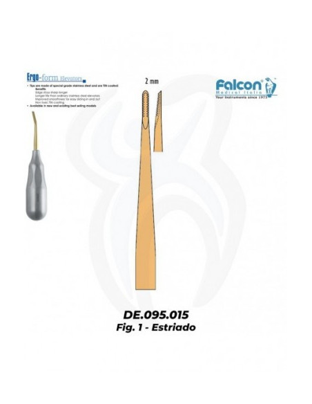Falcon Estriada Reta 2mm 1