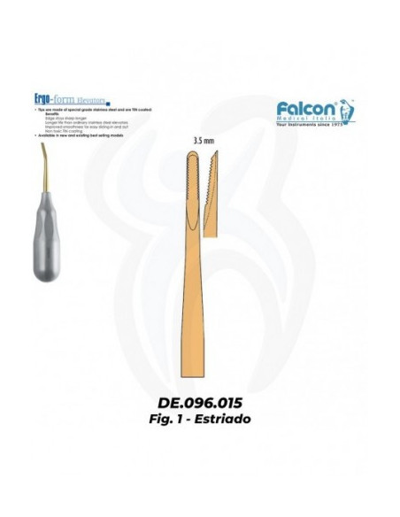 Falcon Estriada Reta 3.5mm 1