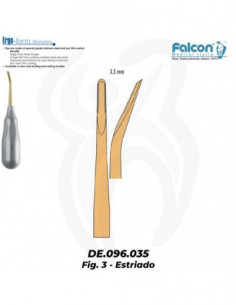 Falcon Estriada Curva 3.5mm 3
