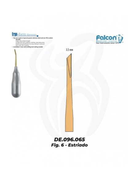 Falcon Estriada Esquerda 3.5mm 6