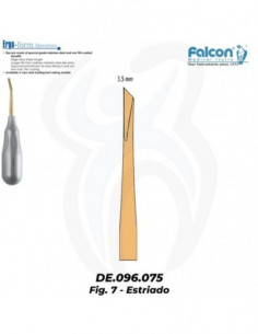Falcon Estriado Direita 3.5mm, 7
