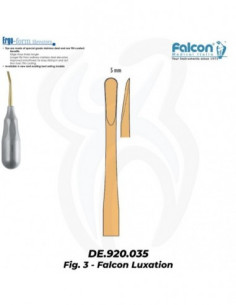 Falcon Estriado Reto 5mm 3