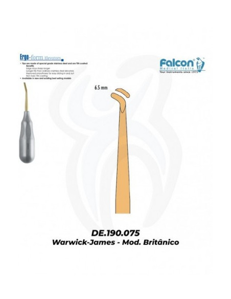 Warwick-James Direita 6.5mm