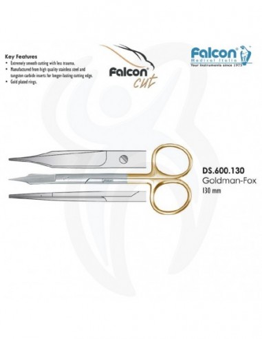 Falcon-Cut Goldman-Fox Reta 130mm
