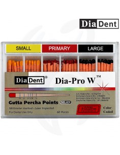 Pontas Guta-Percha Dia-Pro W