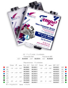 Kit Tempo (Tubos para...